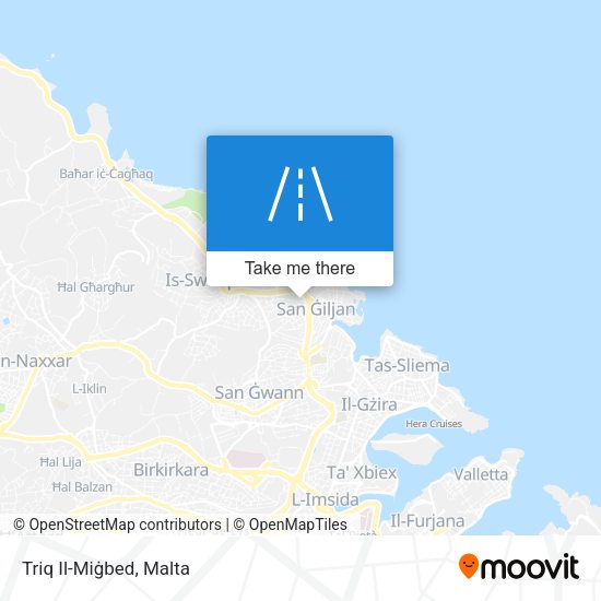 Triq Il-Miġbed map