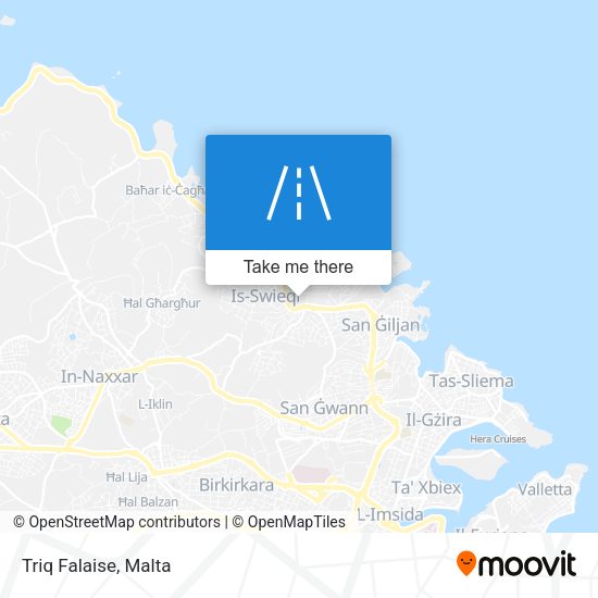 Triq Falaise map