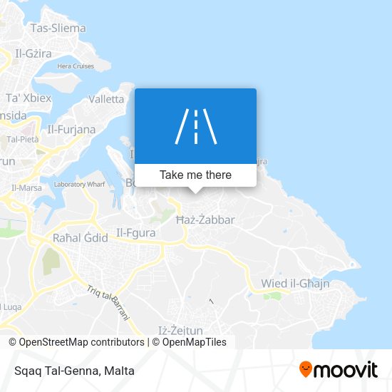 Sqaq Tal-Genna map