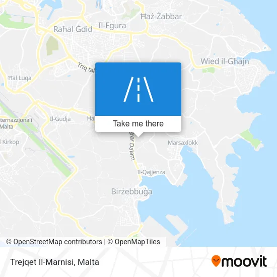 Trejqet Il-Marnisi map