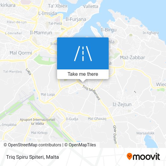 Triq Spiru Spiteri map