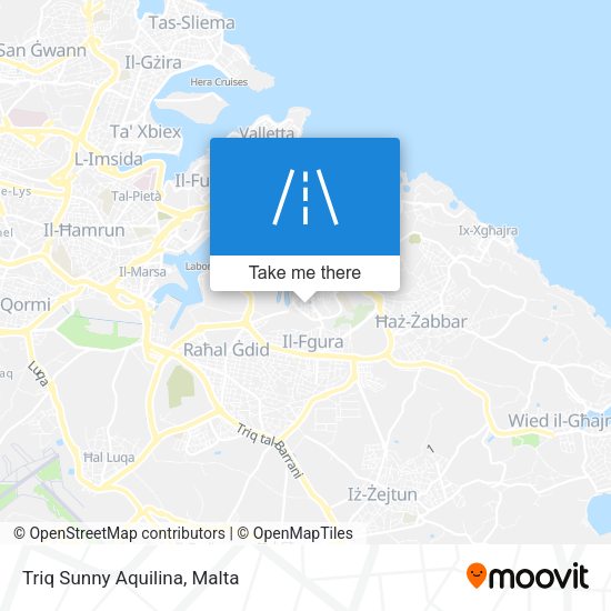 Triq Sunny Aquilina map