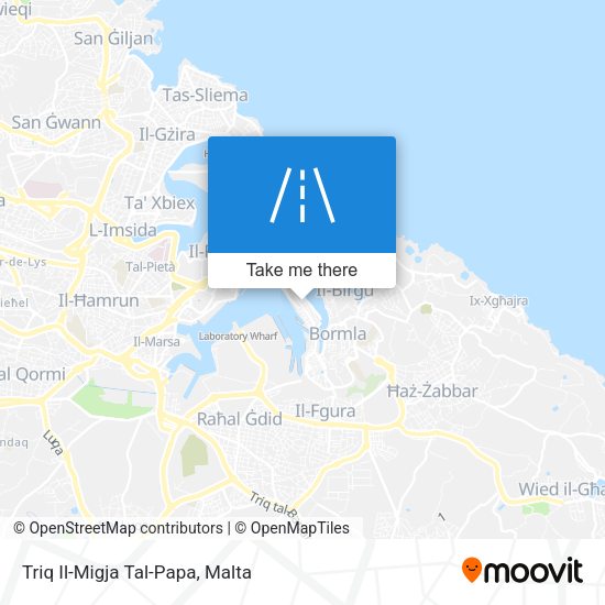 Triq Il-Migja Tal-Papa map