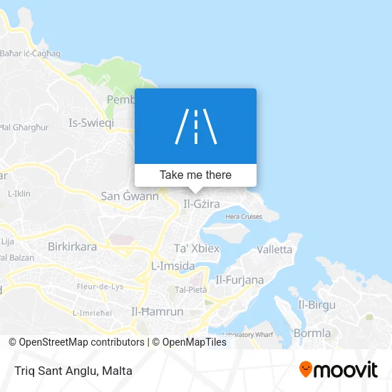Triq Sant Anglu map