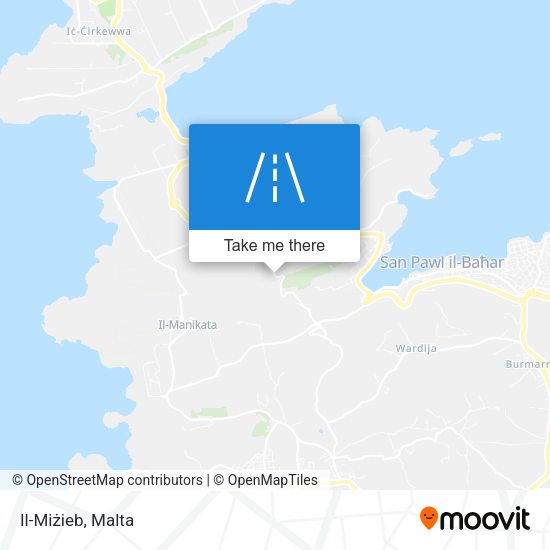 Il-Miżieb map