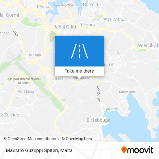 Maestro Guzeppi Spiteri map