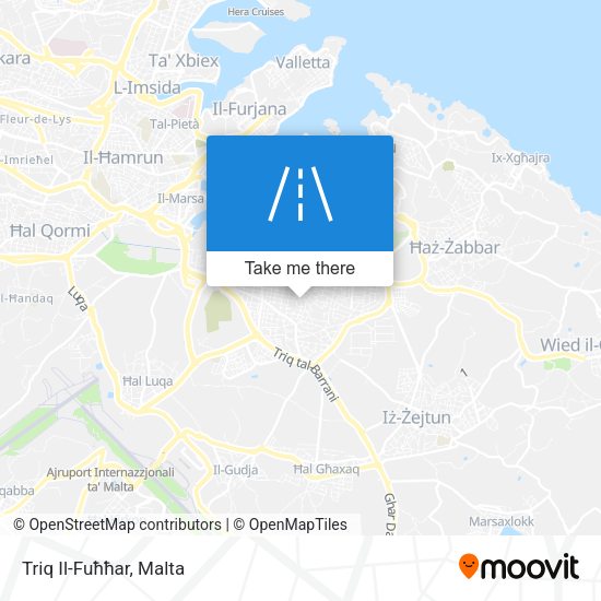 Triq Il-Fuħħar map