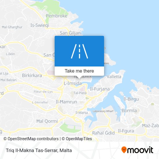 Triq Il-Makna Tas-Serrar map