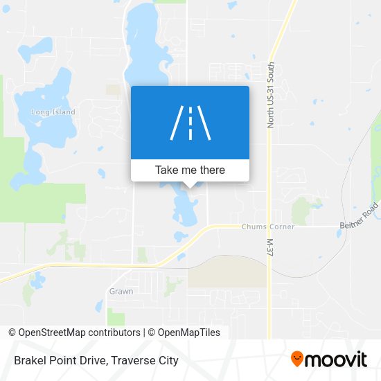 Brakel Point Drive map