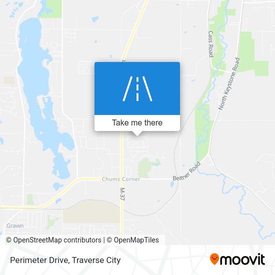 Perimeter Drive map
