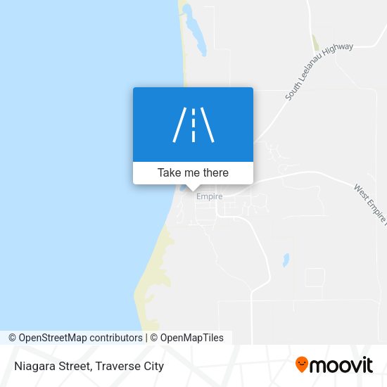 Mapa de Niagara Street