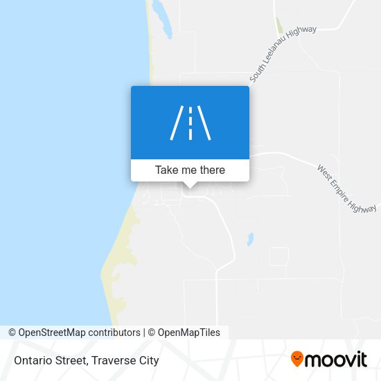 Mapa de Ontario Street