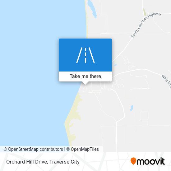 Orchard Hill Drive map