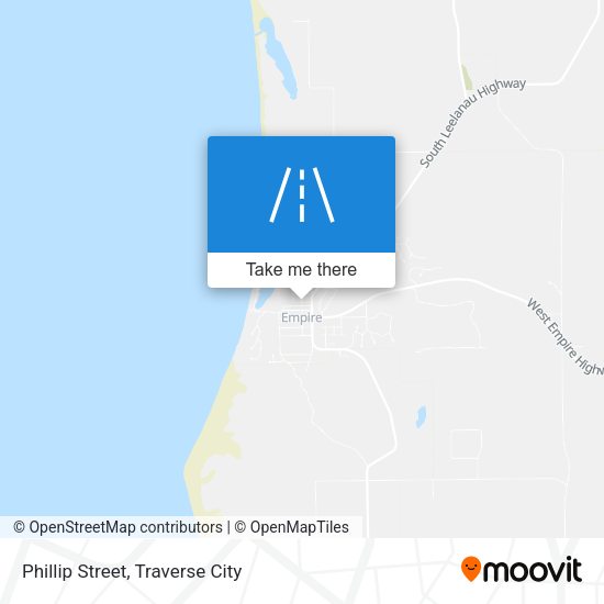 Phillip Street map