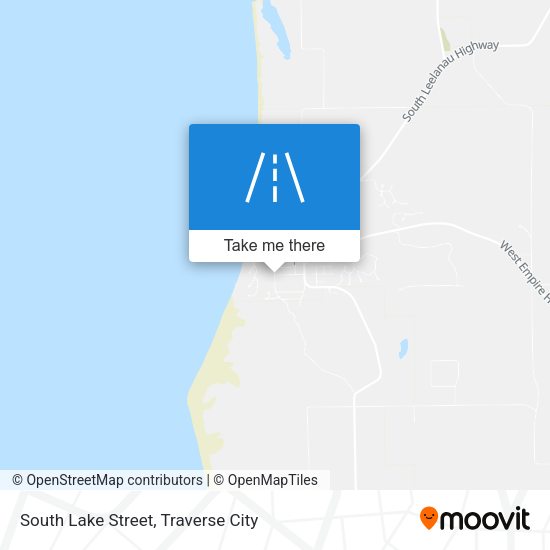 South Lake Street map