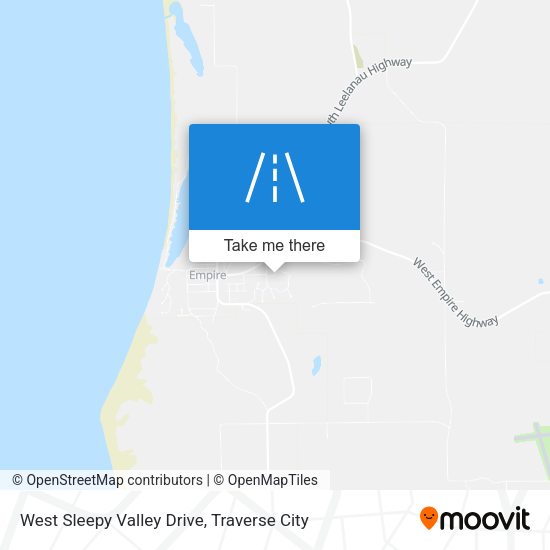 Mapa de West Sleepy Valley Drive