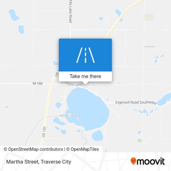 Mapa de Martha Street