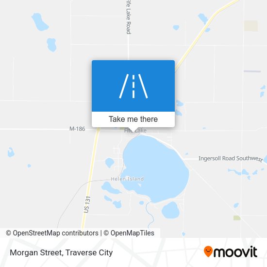 Morgan Street map