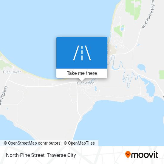 Mapa de North Pine Street