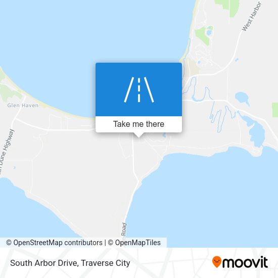 South Arbor Drive map