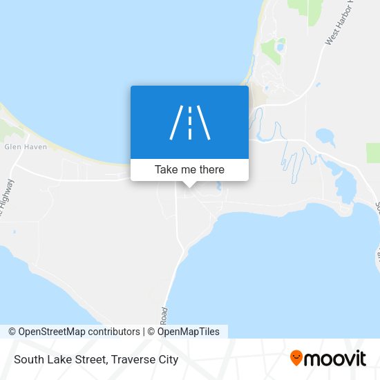South Lake Street map