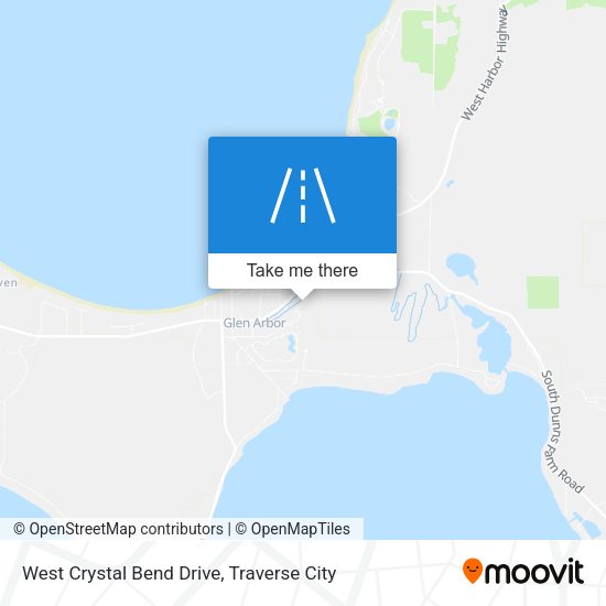 Mapa de West Crystal Bend Drive
