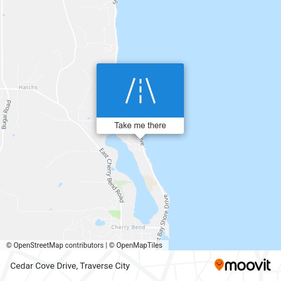 Cedar Cove Drive map