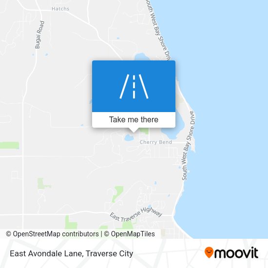 Mapa de East Avondale Lane