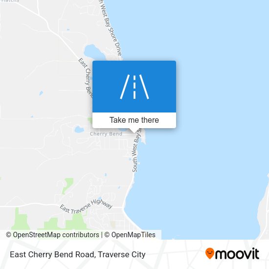 Mapa de East Cherry Bend Road
