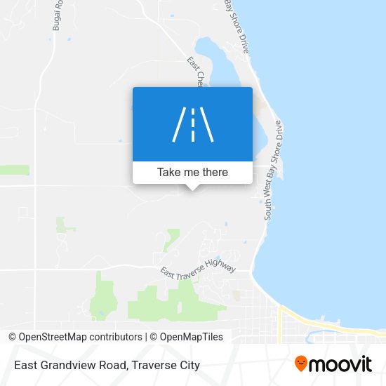 East Grandview Road map