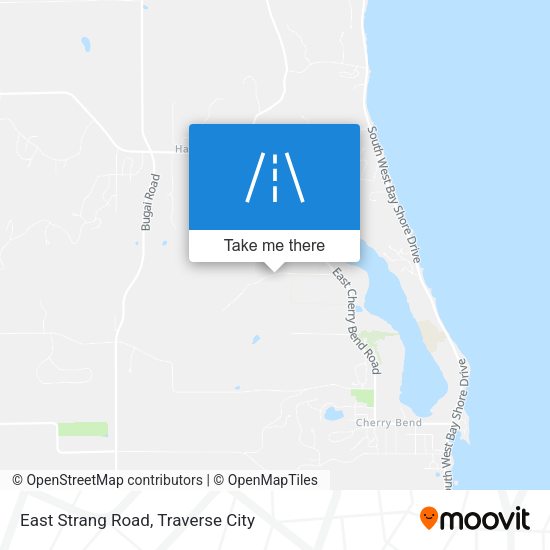 Mapa de East Strang Road