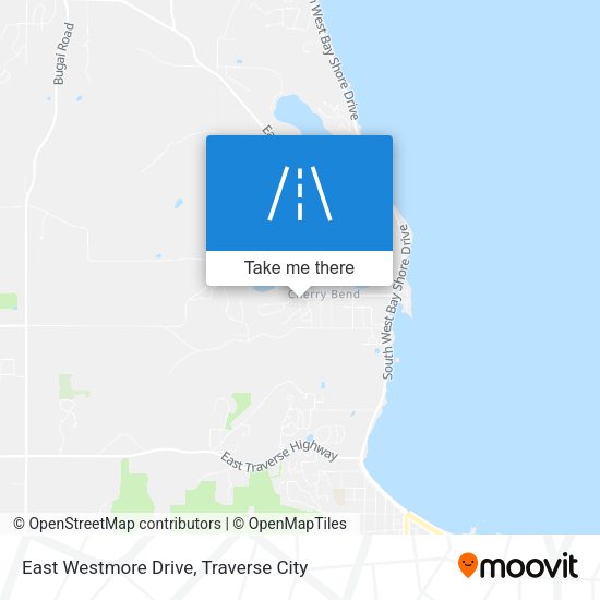 East Westmore Drive map