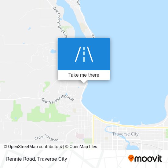 Mapa de Rennie Road