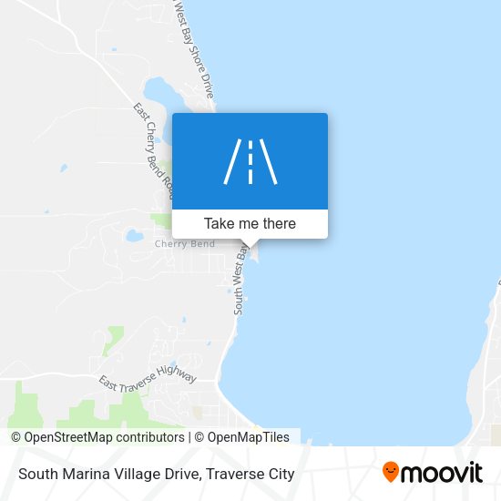 Mapa de South Marina Village Drive