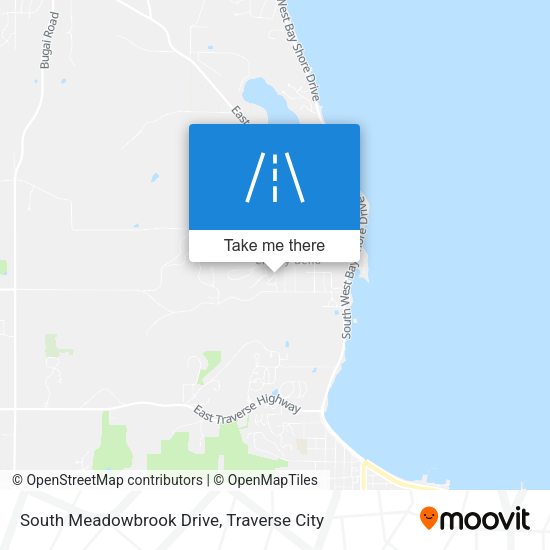 South Meadowbrook Drive map