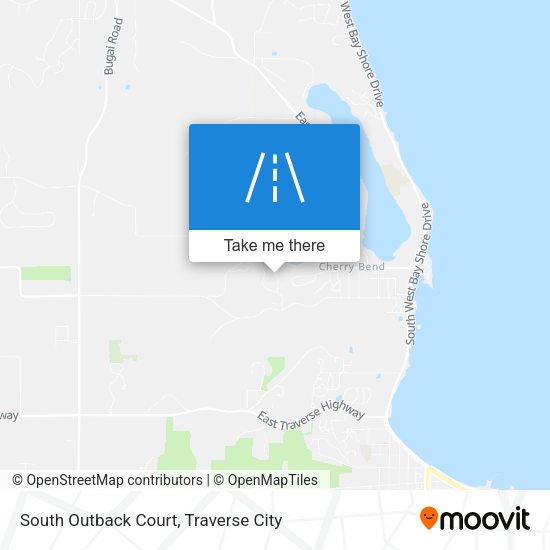 Mapa de South Outback Court