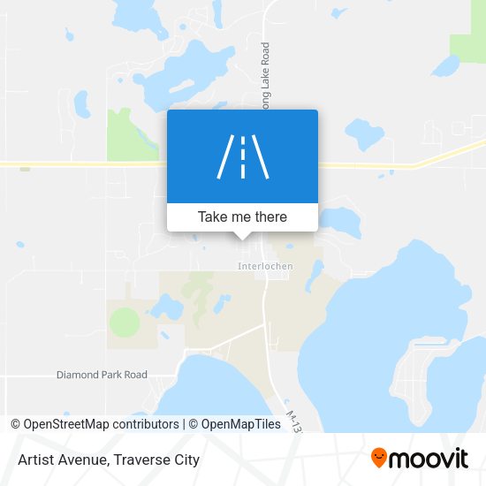Artist Avenue map