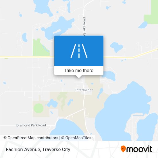 Mapa de Fashion Avenue
