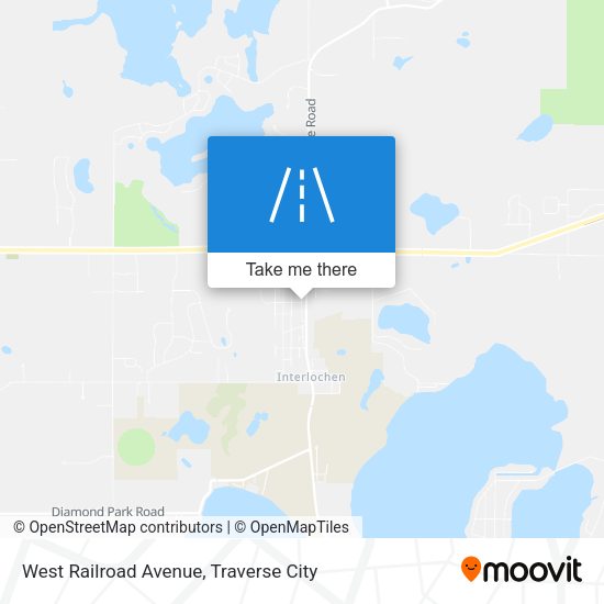 Mapa de West Railroad Avenue