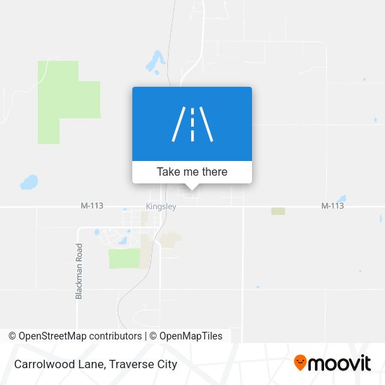 Carrolwood Lane map
