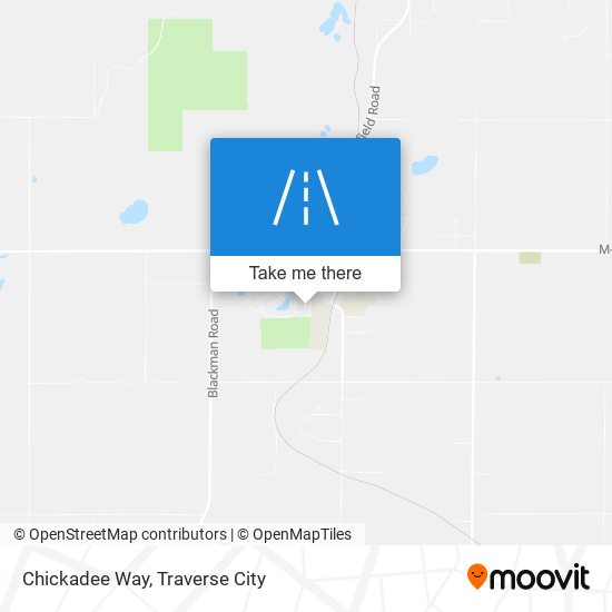 Chickadee Way map