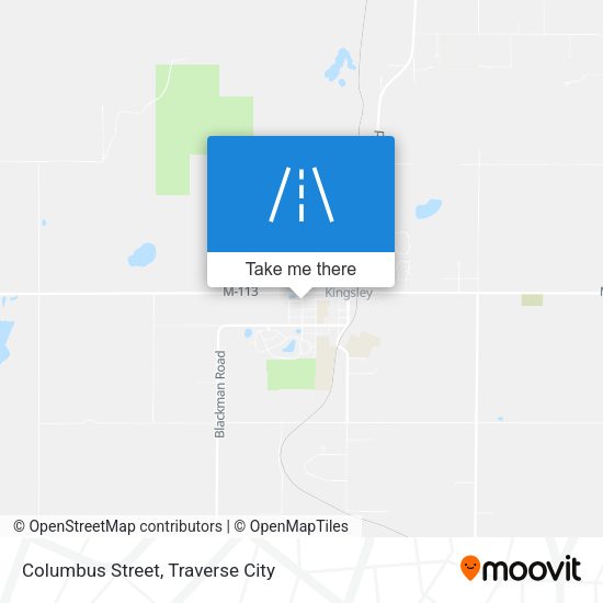 Columbus Street map