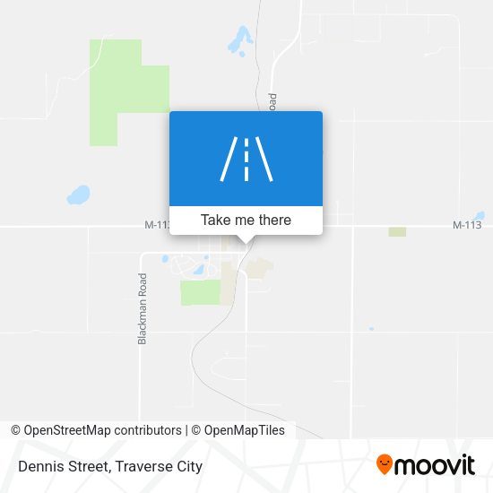 Dennis Street map