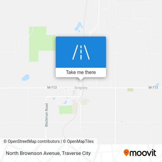 Mapa de North Brownson Avenue