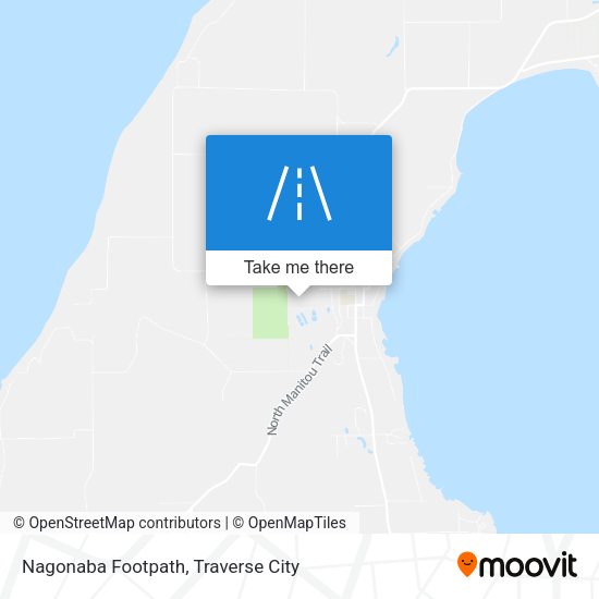 Nagonaba Footpath map