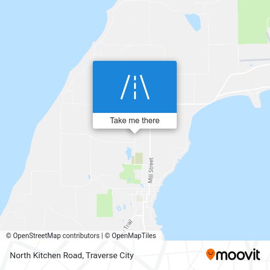 Mapa de North Kitchen Road
