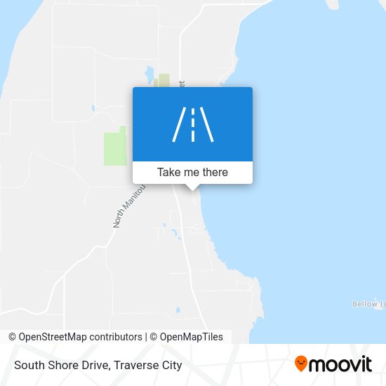 South Shore Drive map
