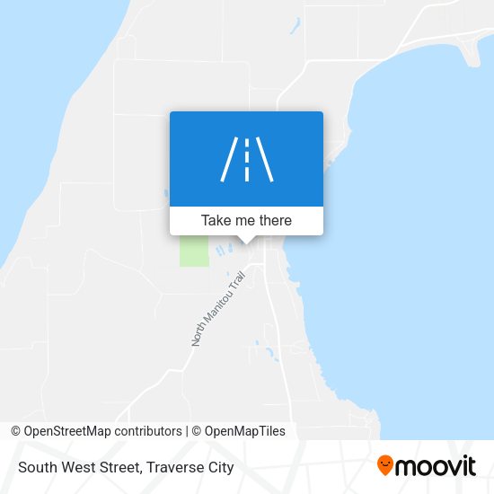 South West Street map