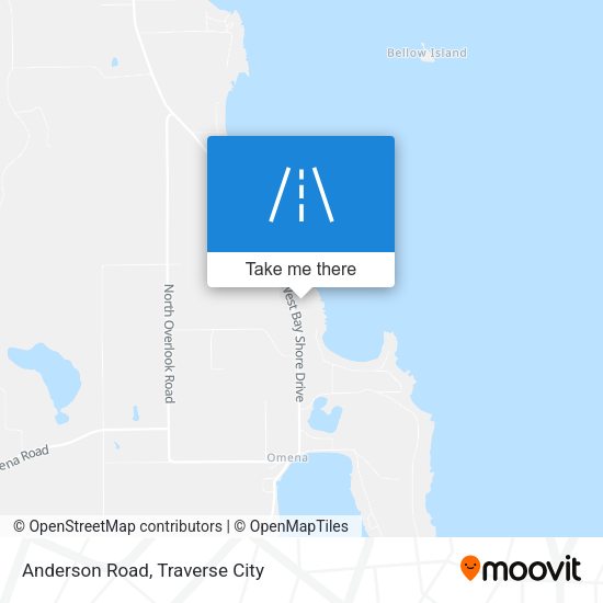 Mapa de Anderson Road