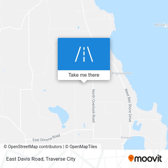 East Davis Road map